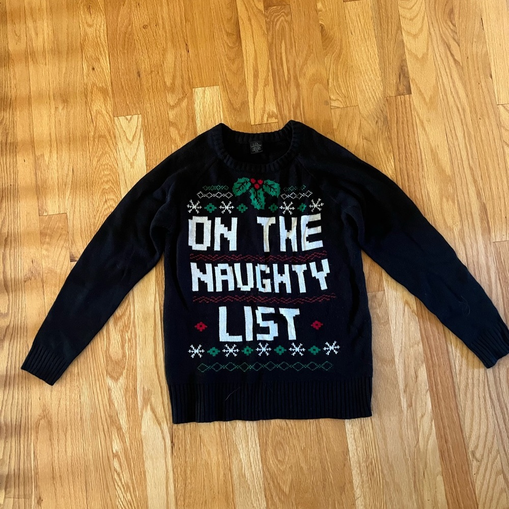 Black Holiday Sweater